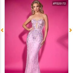 Portia and Scarlett Pink Lace Dress